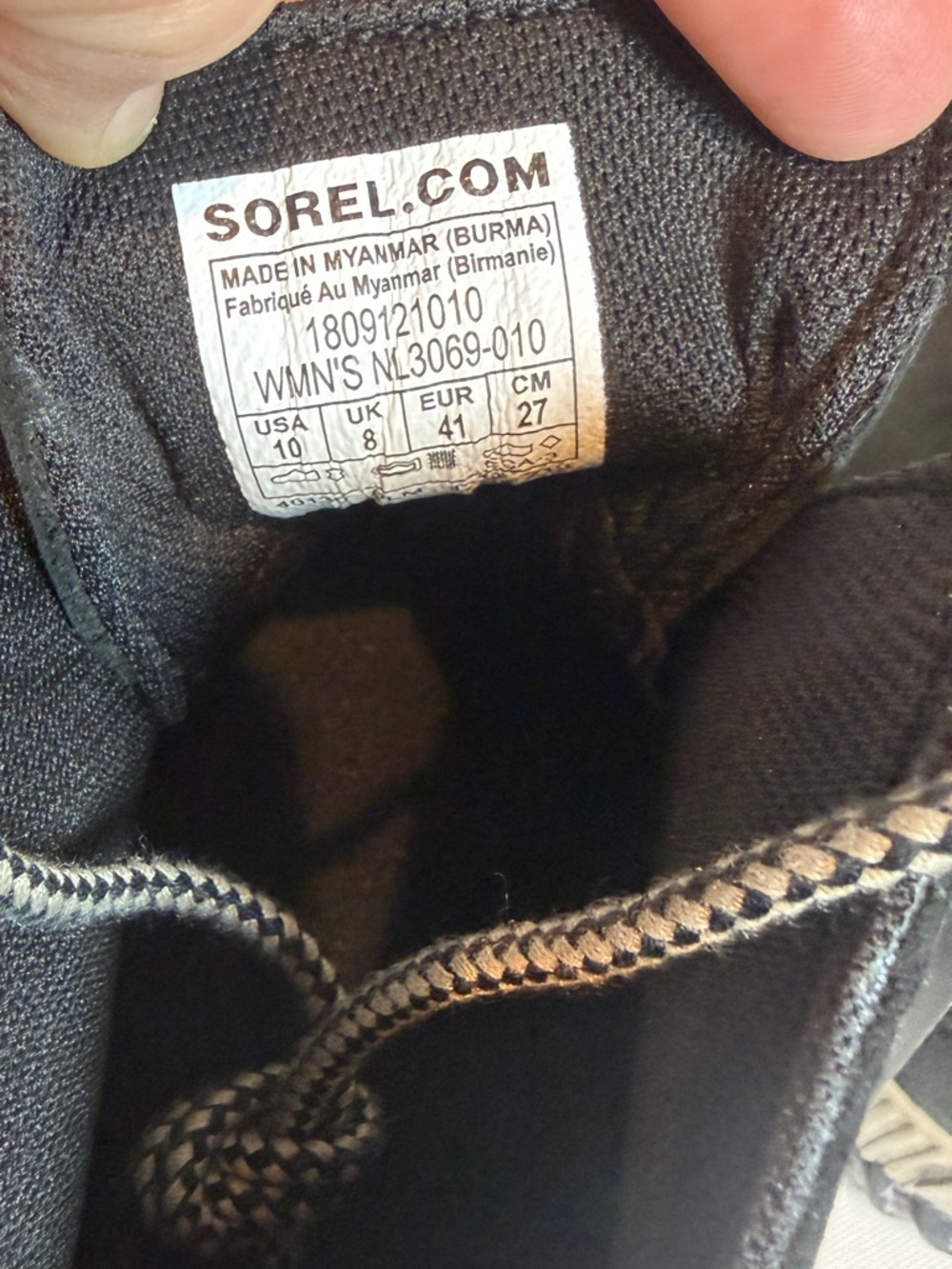 Sorel Woman’s Out N About Waterproof Hiking Boots New with Tags Size 10 - Picture 4 of 5